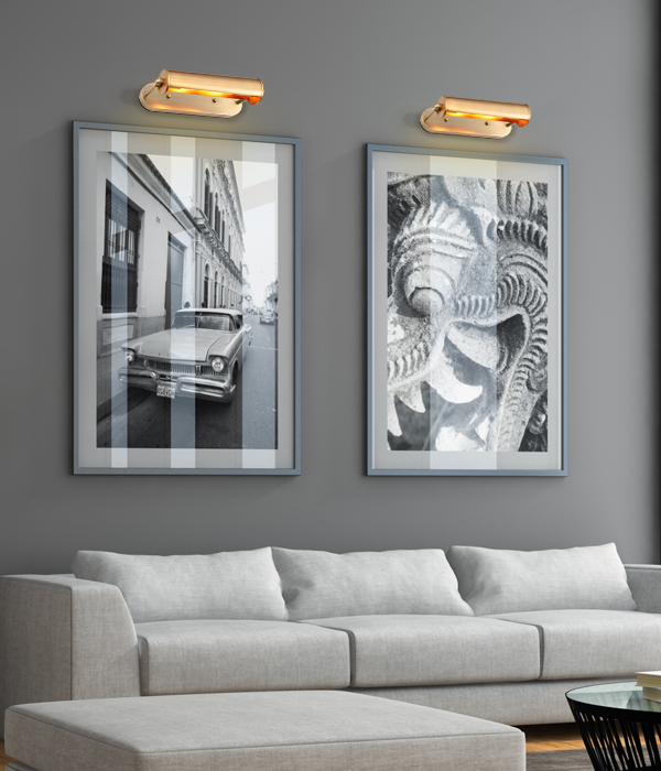 다니엘2등(흑색/브론즈) 벽부착등 갤러리벽등