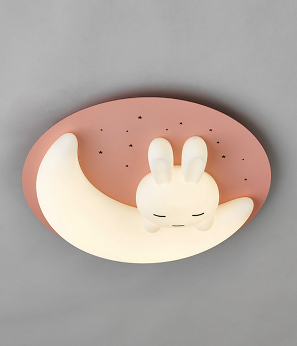 린라페 리모컨방등 아이방조명 LED방등 (화이트,핑크,블루)