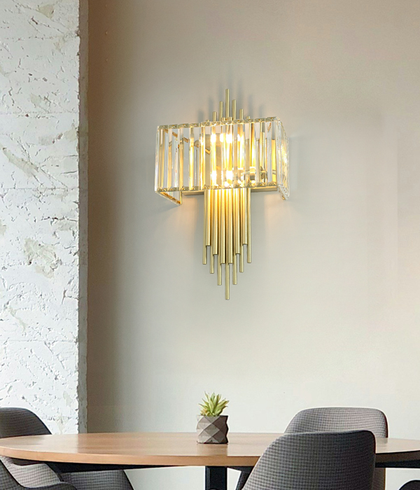 모르트 2등 벽부착등 인테리어벽등 LED벽조명 크리스탈벽등