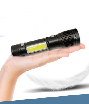 포나 충전식후레쉬, LED후레쉬 (LED캠핑조명)