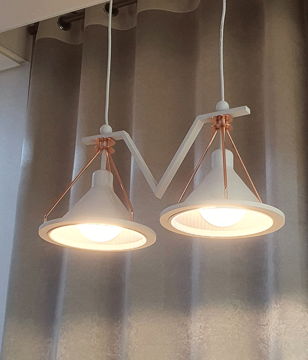 브람스 2등 인테리어 펜던트조명