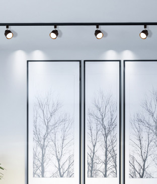 바이 이중원통 레일 [블랙,화이트]