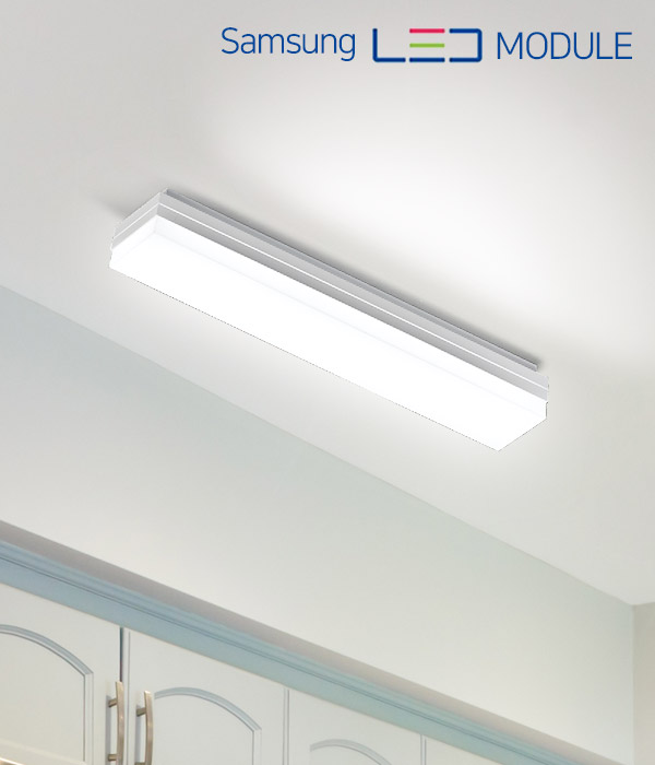 LED 켈빈주방 1등 30W [블랙/화이트]